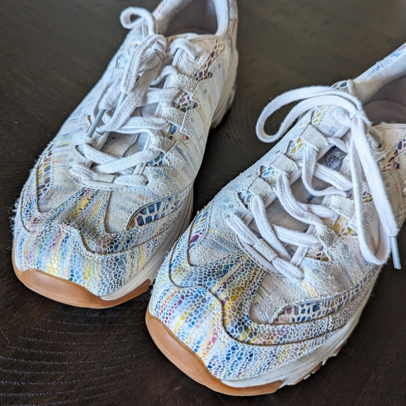 SKECHERS leather D LITES sneakers shoes 10 - Picture 7 of 10